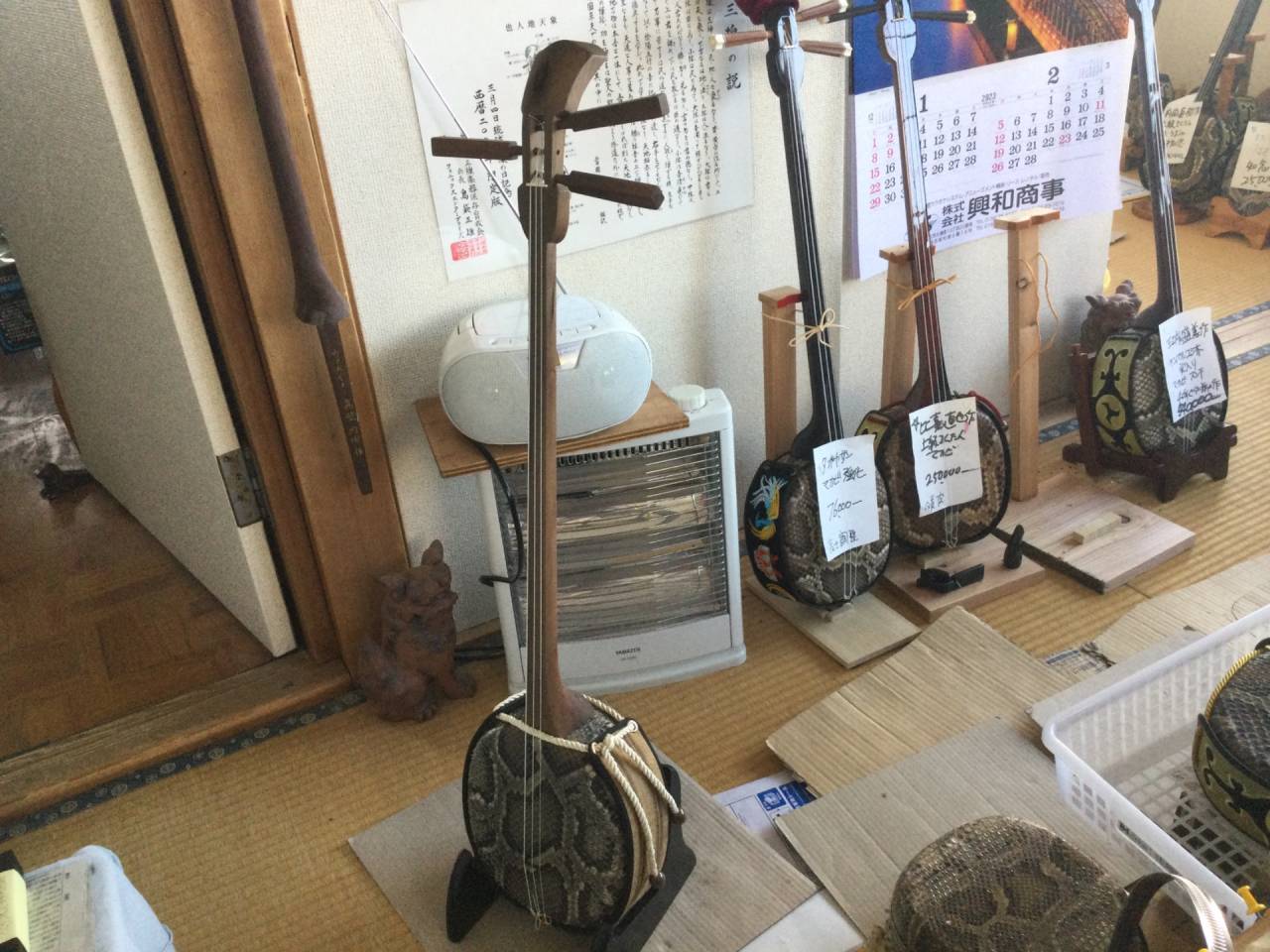 北海道釧路:三線-えぞ三弦製作販売クオレ三線工房えぞ三弦　　生まれましたその2のお話